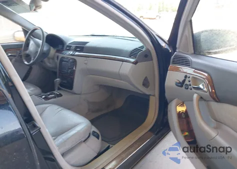 2000 Mercedes-Benz S 500 из США, поврежденный, VIN WDBNG75JXYA122235